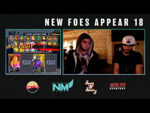 NFA 18 - Joey BaggoDonuts (Link) vs. ME | WakenVape (Ganon, Zelda) - SSBM - Losers Quarters