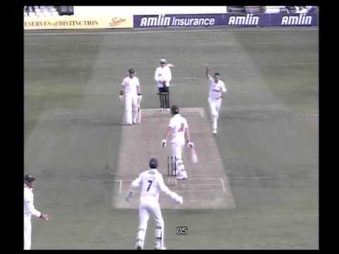 Gareth Rees bowled by David Masters