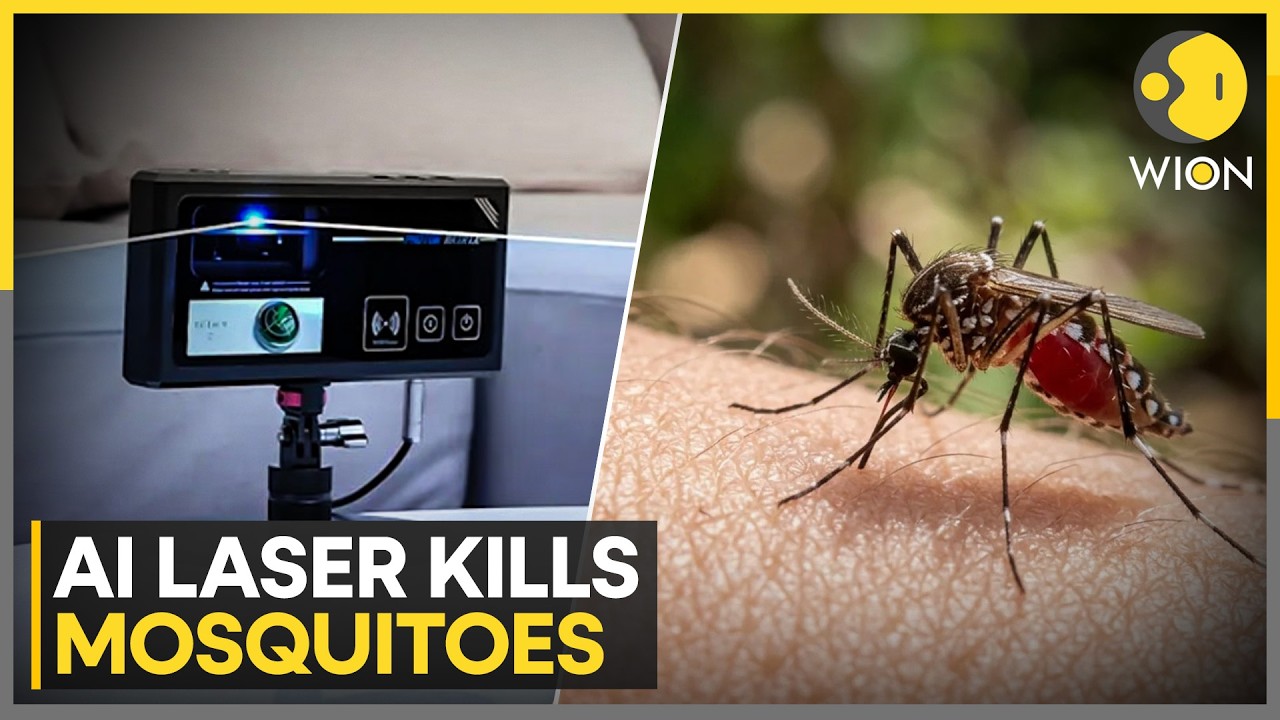 Scientists Develop High-Tech Mosquito Killer Powered By AI & Lasers | WION News