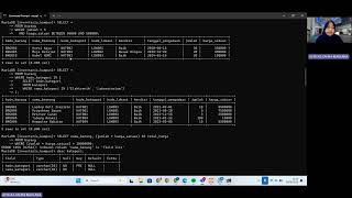 Download the video "insert and query data using subqueries, aggregation functions, and perform delete operations."