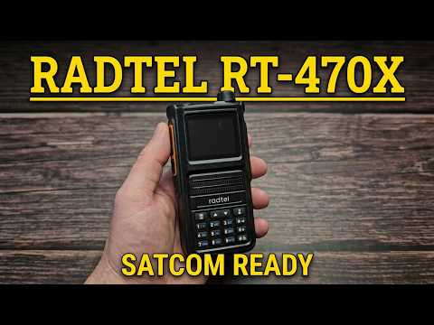 Radtel RT-470X - Розпаковка і короткий огляд.Радіостанція для Satcom