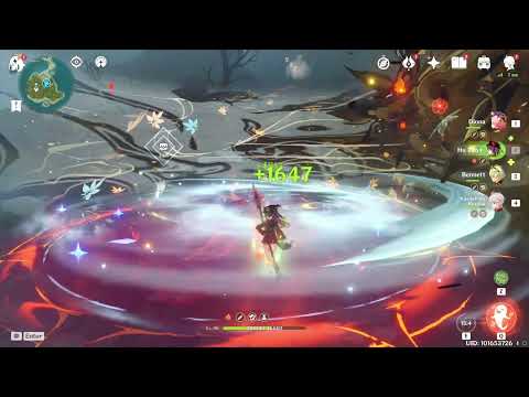 HUTAO ONE SHOT GOLDEN WOLFLORD WITH ONE CHARGGGGGGGEEEEED