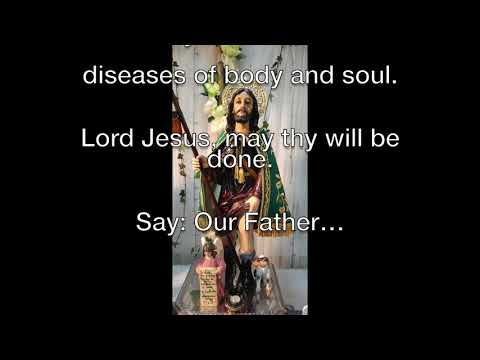 Prayer to San Roque (St. Roch) Patron against plagues and diseases