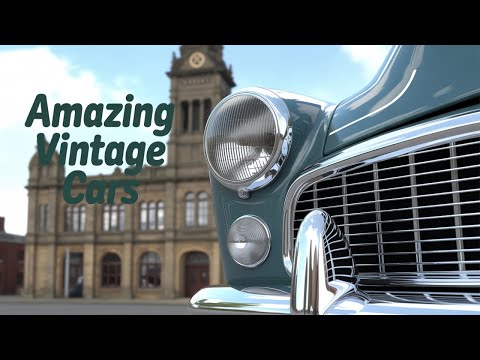 Amazing Vintage Cars Spotted Today in Ossett Town