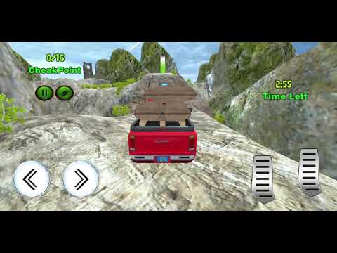 Level 14 { pickup truck driving simulator uphill 3D 2020 }