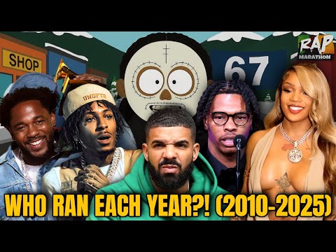 WHO REALLY RAN EACH YEAR? DEBATING HOTTEST RAPPERS FROM 2010-2025 + MORE | RapMarathon Podcast S2 E2