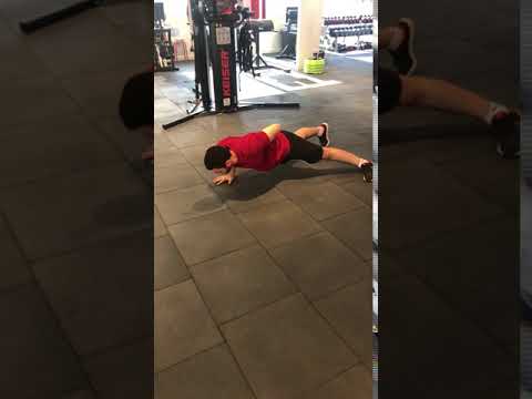 The Science Gym Exercise - One arm push up