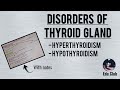Hyperthyroidism And Hypothyroidism | Graves's, Hashimoto, Cretenism || Endocrine Physiology