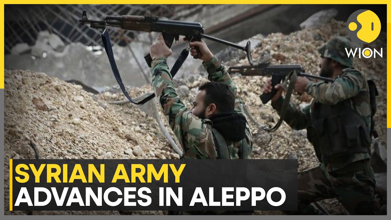 Syrian Army Ramps Up Aleppo Strikes Against SDF Fighters | WION