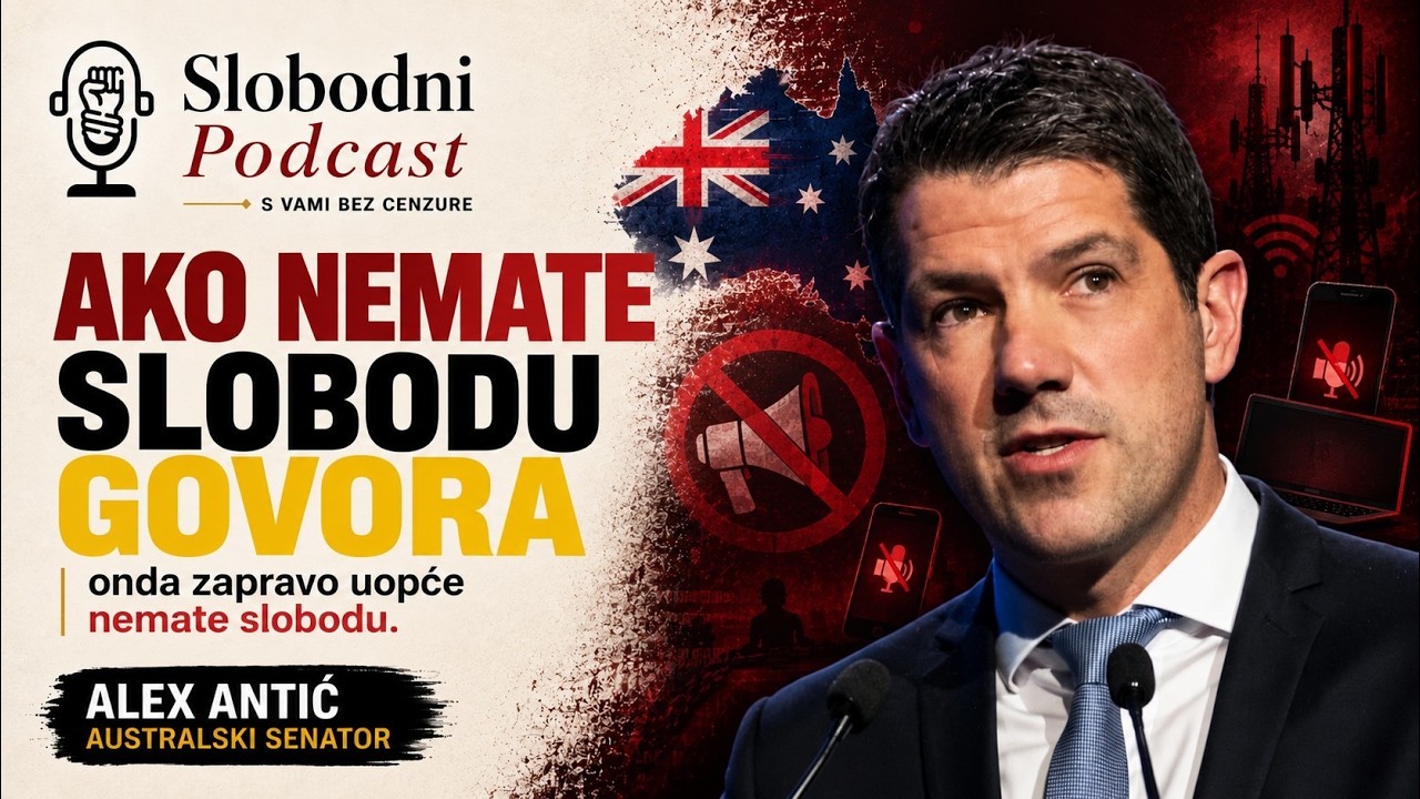 COVID i sloboda govora | Alex Antić, SLOBODNI podcast #158