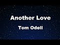 Karaoke♬ Another Love - Tom Odell 【No Guide Melody】 Instrumental