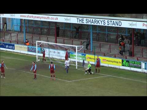 Weymouth 2 v 1 Banbury United, Evo-Stik League Southern Premier Division 18th February 2012