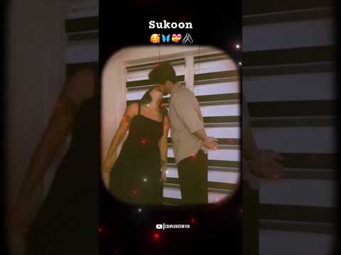 Cute couple 💏 Sukoon 😌 tag your love ❤hubby wife❤💍😘 caring 💖husband wife love 😍 💕 whatsapp status🌍❣️