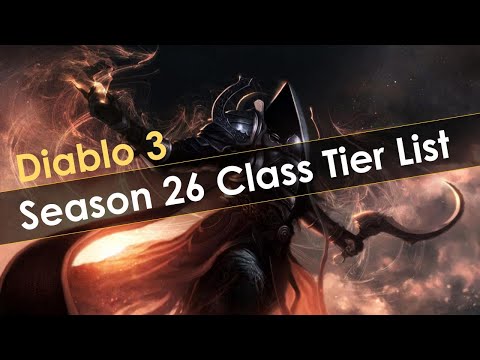 Diablo 3 Season 26 Class Tier List
