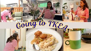 Going to IKEA I Cooking Special Lunch ( Manchurian / Fried Rice ) - Mini IKEA Haul