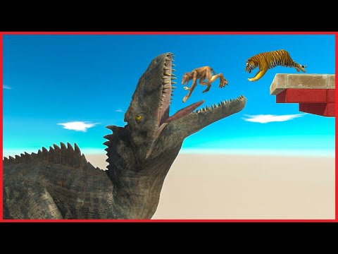 WHO can RUN TOWARDS ROLLING SPIKES and get TIGER - Animal Revolt Battle Simulator