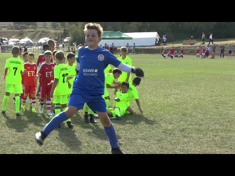 Goalkeeper saves / Torhüterparaden : Noah Clément - Wehen Wiesbaden U11 Sept 2018