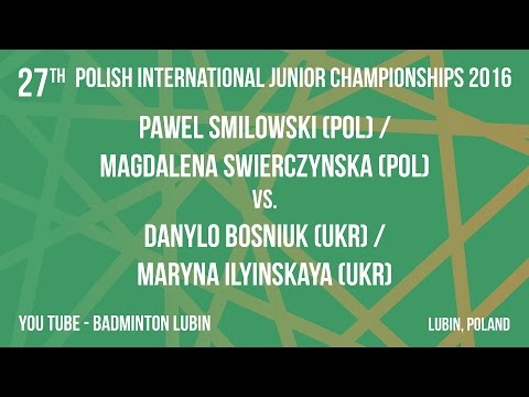 #PJ2016 LUBIN - XD FINAL - SMILOWSKI/ SWIERCZYNSKA VS. BOSNIUK/ILYINSKAYA