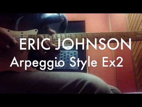 Eric Johnson Arpeggio Style Ex2