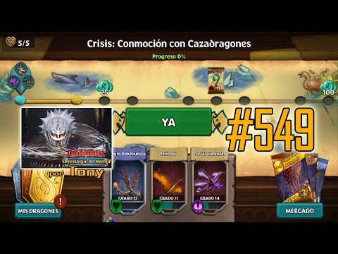 Dragones, el Resurgir de Mema "Cap. 549 - Crisis: Conmoción con Cazadragones (1ª p.)" Tony