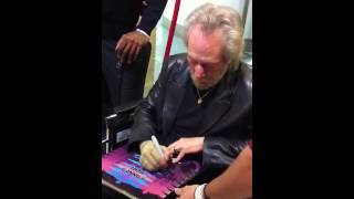 Harvey Mandel CANNED HEAT Signing Autographs Team Derek