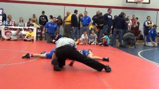 preview picture of video 'Chenango Forks Wrestling Tournament 2012_Match 2'