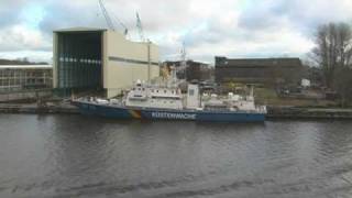 preview picture of video 'Küstenwachboot BP 22 - MS Neustrelitz'