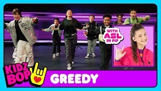 KIDZ BOP Kids - greedy (Official Video with ASL in PIP)