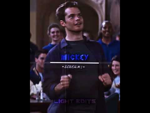 Mickey altieri VS Billy Loomis | Edit #1v1 #whoisstrongest #scream #scream2