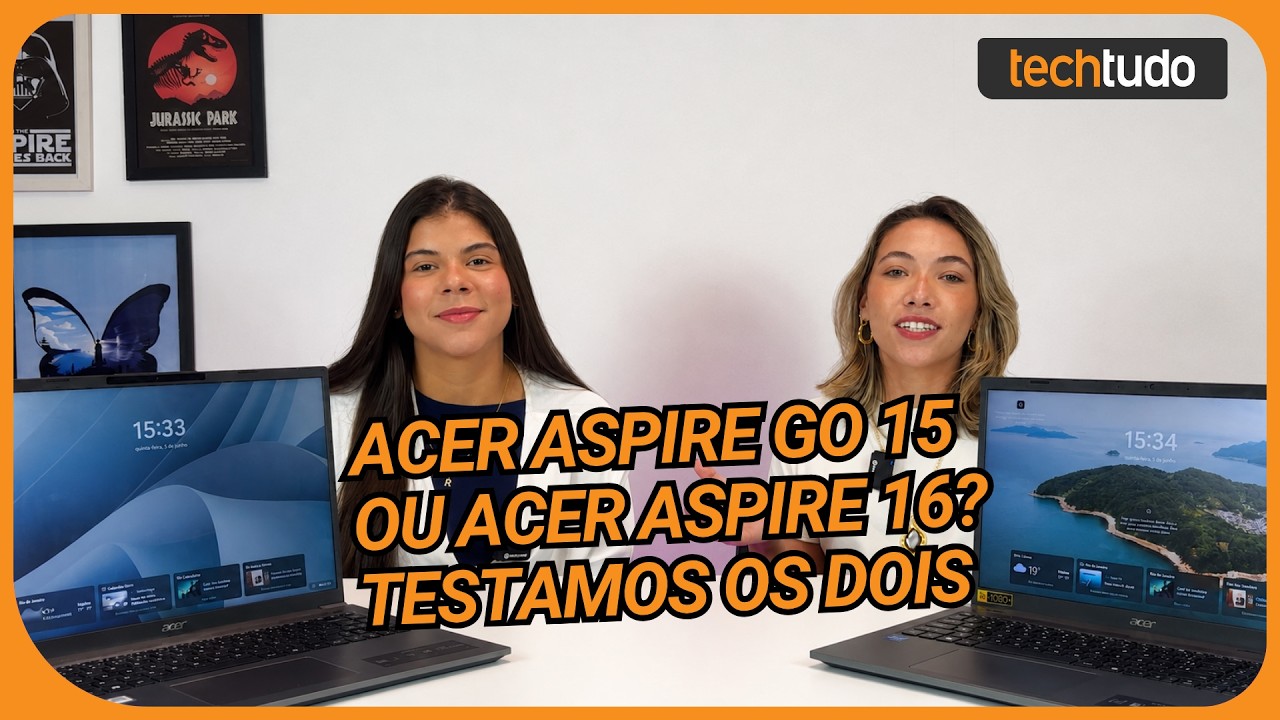 Miniatura da avaliação em vídeo de Notebook Acer Aspire Go 15 Intel Core i5 13ª Geração 16GB RAM Windows