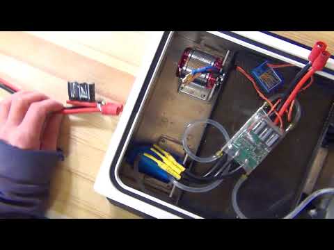 Jet Surf Board, DIY long battery harness with caps,