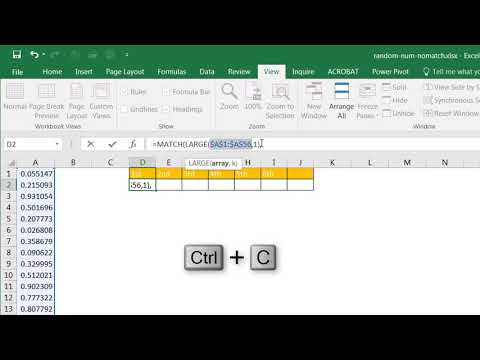 Create a List of Random Numbers without Repeats