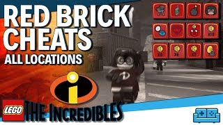 LEGO THE INCREDIBLES | RED BRICK CHEATS | LOCATION GUIDE