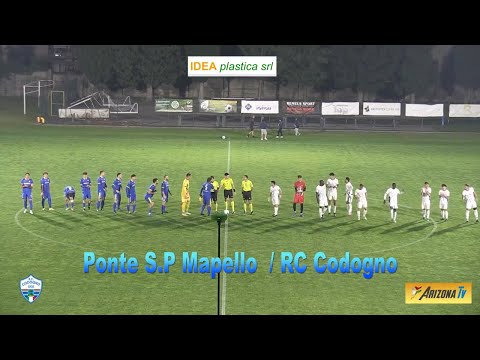 SPAZIO CODOGNO - PONTE S.P. MAPELLO / RC CODOGNO  1 - 4 CALCIO ECCELLENZA LOMBARDIA - GIRONE B