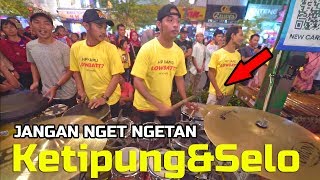Download lagu Kompak!! Gomad & Pras Demo Skill Tuku Ketan - JANGAN NGET NGETAN Angklung Malioboro Jogja (Ketipung) mp3