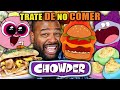 Try Not To Eat Chowder Flam O Burgers Triple Cream Smashed Eggs