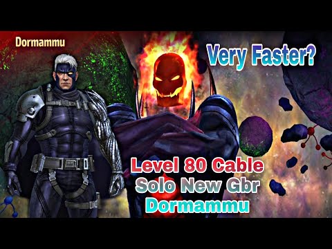 Level 80 Cable Solo New Gbr Dormammu - Marvel Future Fight