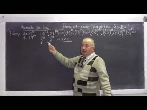 1/2 Lectia 746 Compararea a 2 puteri Teorema impartirii rest Media aritmetica Ultima cifra - Clasa 5