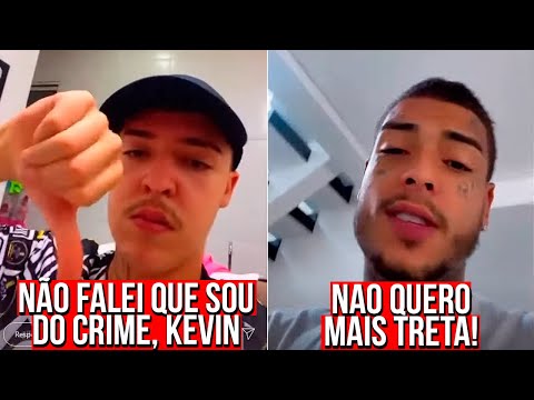 SALVADOR MANDA RECADO PARA MC KEVIN E MC KEVIN DESABAFA