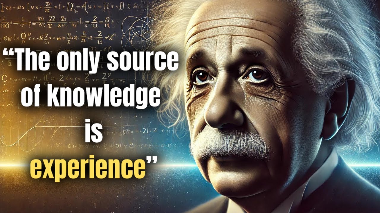 Albert Einstein LIFE lessons | BEST quotes to keep you motivated!