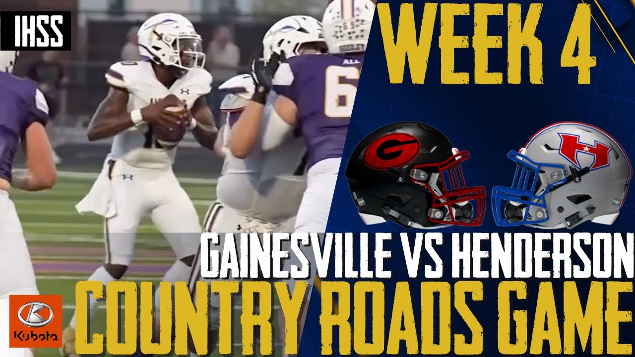 Thrilling High School Football Face-off: Henderson vs Gainesville Highlights