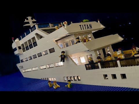 LEGO Titanic Disaster