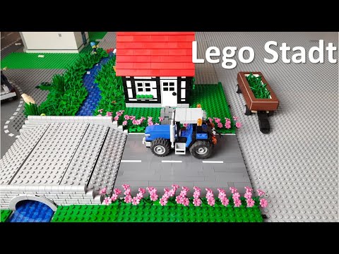 Lego Stadt ( Teil 58) Der Ländliche Bereich [4] - Die Straße entsteht