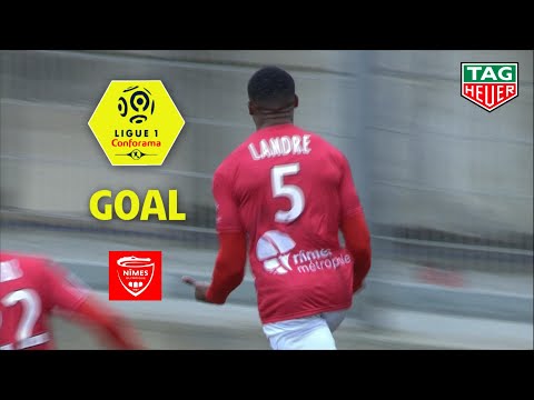 Goal Loïck LANDRE (2') / Nîmes Olympique - Montpellier Hérault SC (1-1) (NIMES-MHSC) / 2018-19