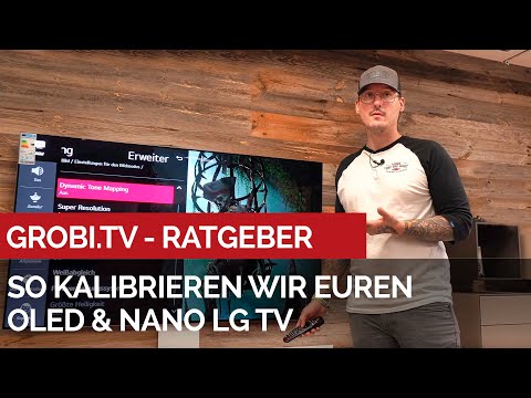 Here's how to calibrate your future OLED & NANO LG TV! #grobitv #lgoled #lgnano