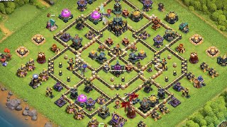 【クラクラ】ドラドライダー TH17全壊