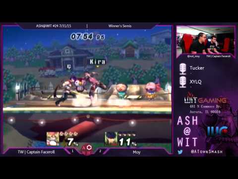TW | Captain Faceroll (Sheik) vs. Moy (Ike) - PM Winner's Semis ASH@WIT #24 7/31/15