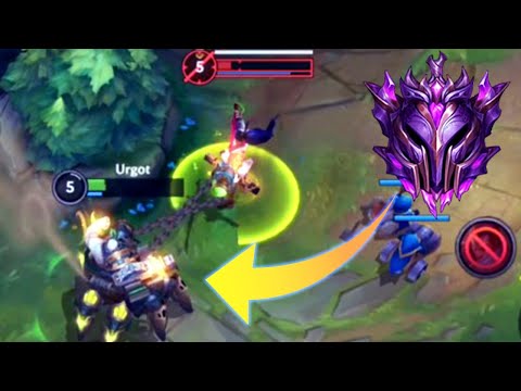 URGOT COMPLETLY destroys YASUO - BUILD & RUNES  - WILD RIFT