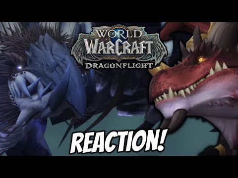Alexstrasza vs Raszageth - Krimson KB Reacts - World of Warcraft Dragonflight