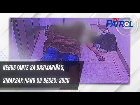 Negosyante sa Dasmariñas, sinaksak nang 52 beses: SOCO